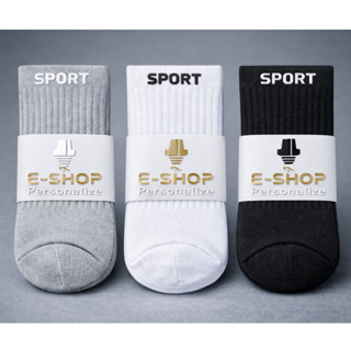 Kit 12 Pares de Meias Cano Alto Algodão Unissex 37-44 - Conforto e Estilo com Entrega Rápida em Oferta na Shopee