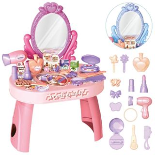 Penteadeira Infantil Princesa com Acessórios Menina Maquiagem Faz de Conta em Oferta na Shopee