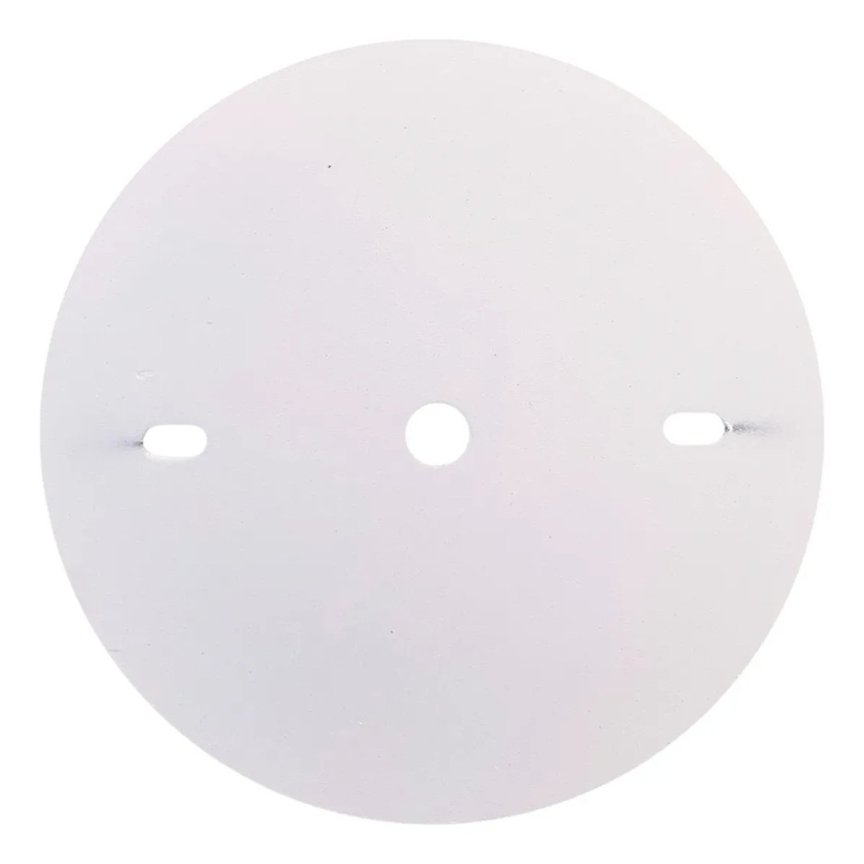 Kit 2 Tampa Cega Canopla Redonda 12cm Alumínio 1mm