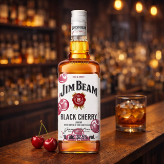 Whisky Jim Beam Black Cherry Whisky Cereja 1 Litro Premium em Oferta na Shopee