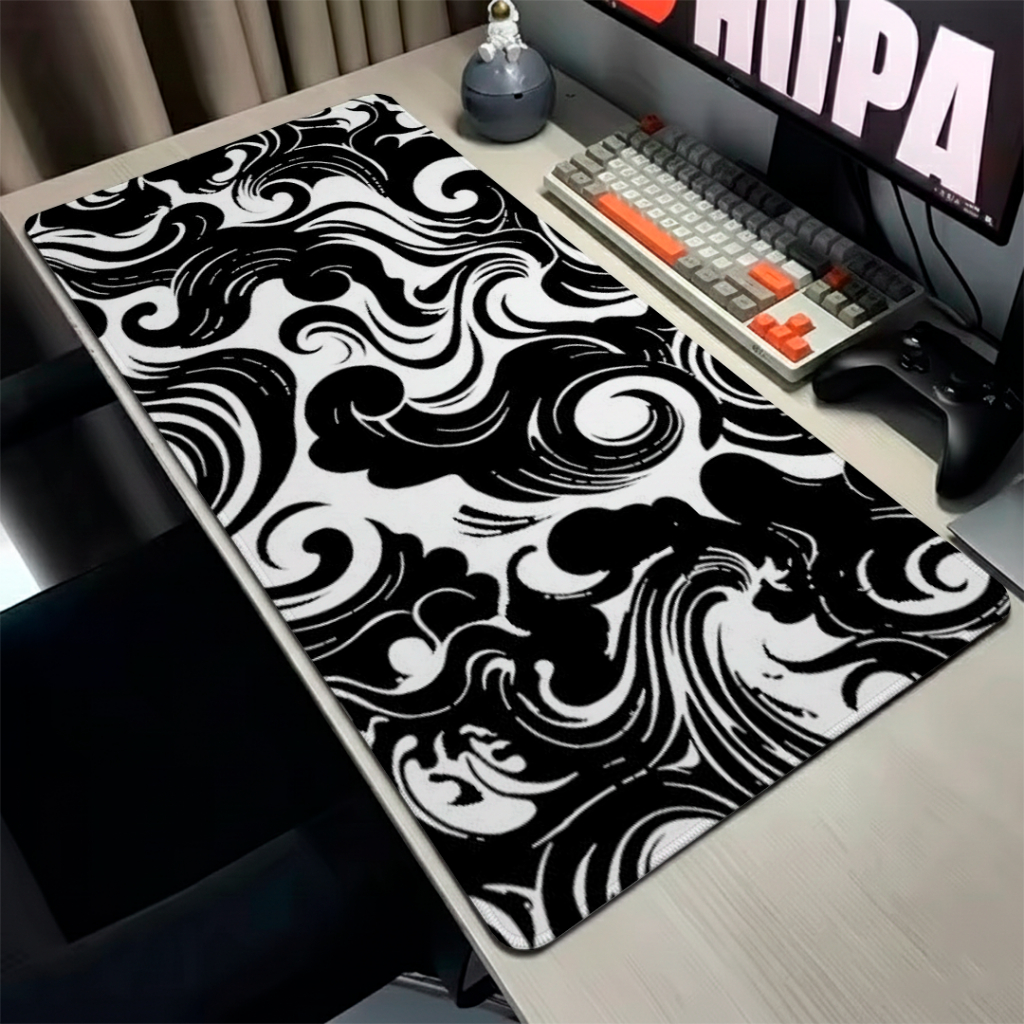 Mousepad Gamer Moderno Minimalista Tamanhos Variados Estampado C/ Borda Costurada Reforçada Speed Pc Tapete Premium em Oferta na Shopee