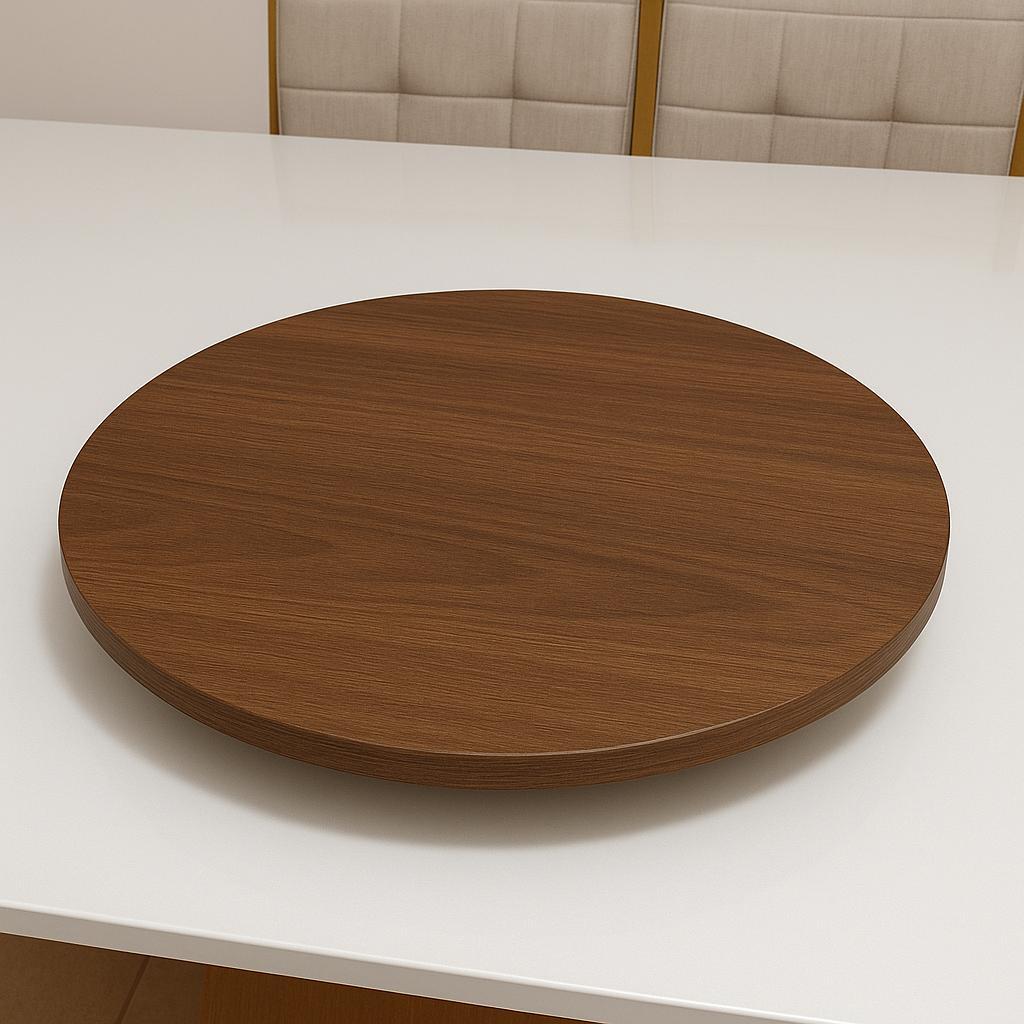 Centro De Mesa Prato Giratório Tábua 40cm