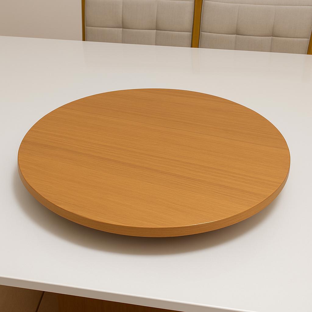Centro De Mesa Prato Giratório Tábua 60cm em Oferta na Shopee