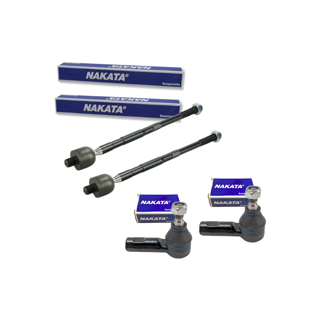 Kit Barra Axial + Terminal Direção Vectra 1997 Á 2005 Hidr.