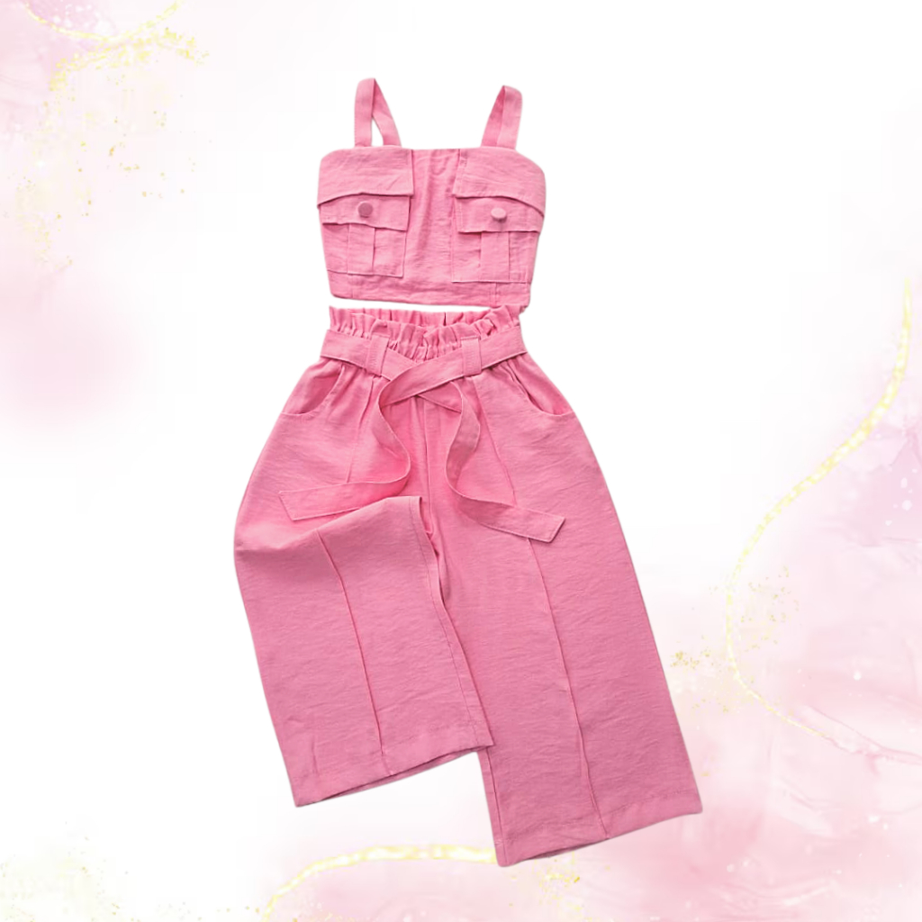 Conjunto infantil sensorial de pantacourt 4 a 12 anos em Oferta na Shopee