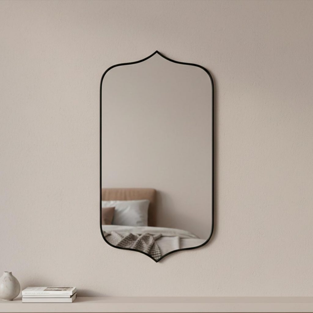 Espelho Orgânico De Parede Grande Moderno 44x64cm Mod. Bali em Oferta na Shopee