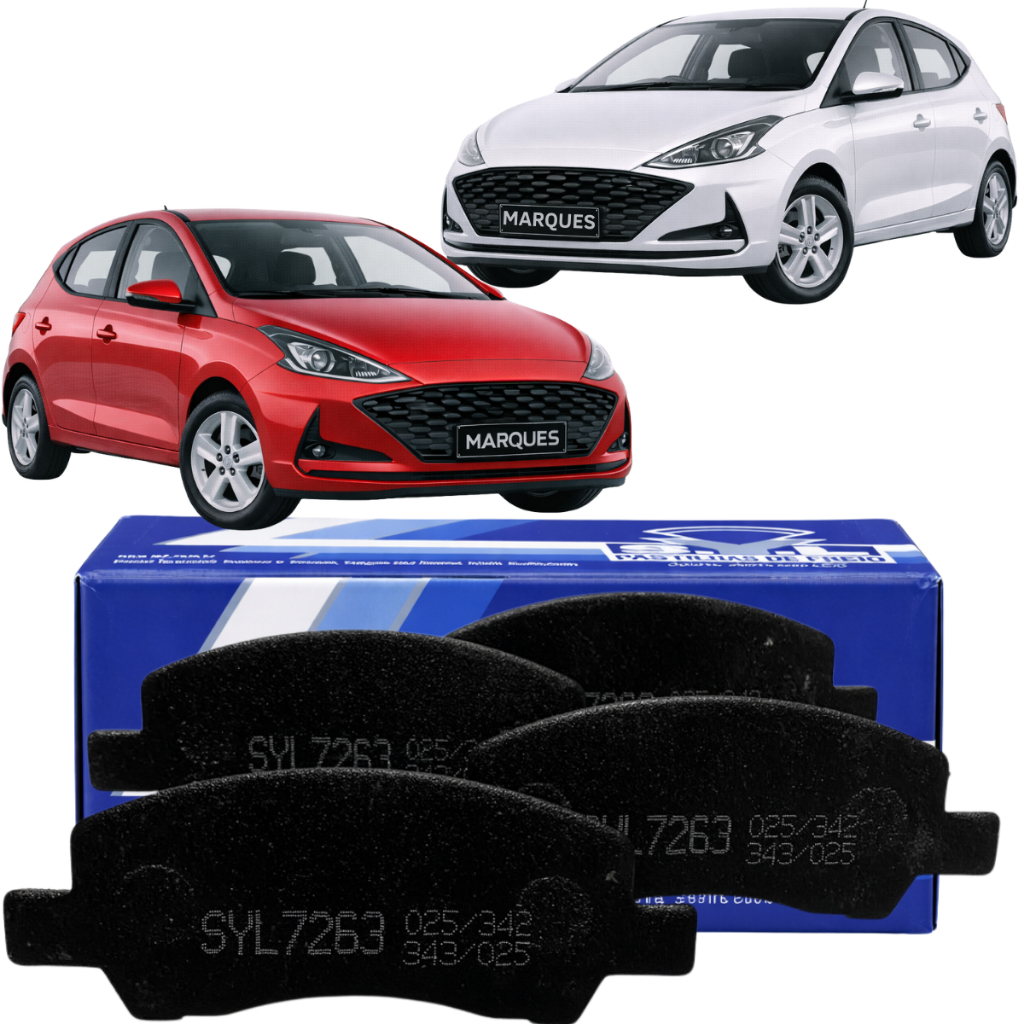 Pastilha De Freio Dianteiro Syl  Hb20 1.0 12v 2020 A 2024 em Oferta na Shopee