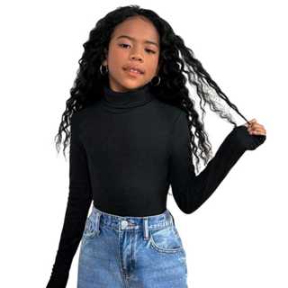 Body Infantil Manga Longa Gola Alta Premium Proteção UV Extra Macio em Oferta na Shopee