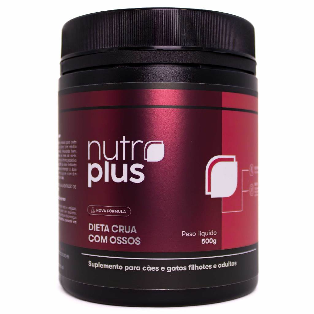 SUPLEMENTO NUTROPLUS DIETAS CRUAS COM OSSOS 500G em Oferta na Shopee