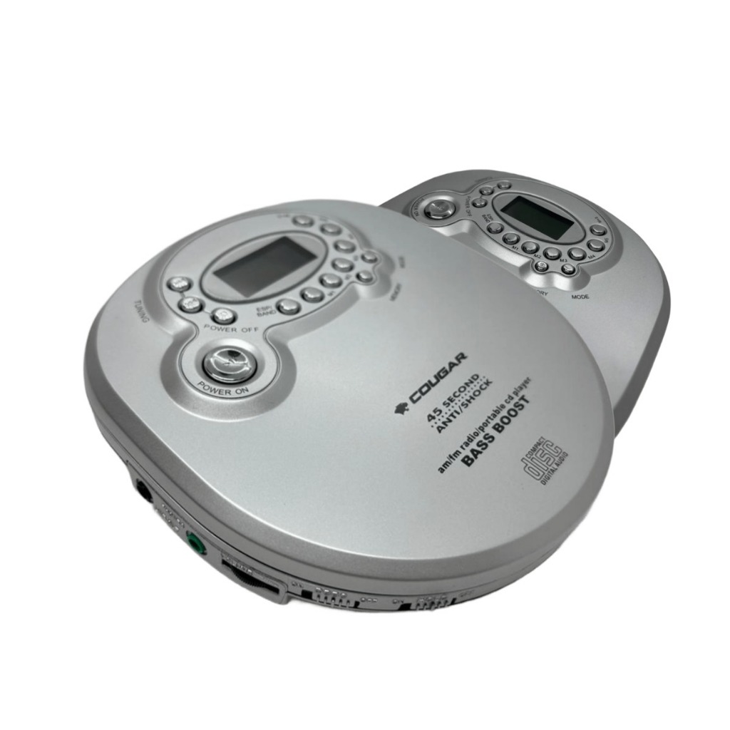 Discman Cd Player e Radio Am/Fm Portátil Cougar novo