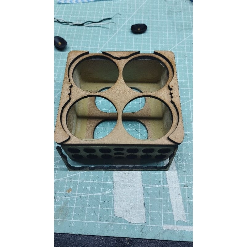 caixa de som e porta-mala para miniatura S10  Fiat Strada Roma brinquedos furos para alto falante de 1.5 polegadas