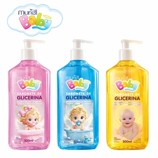 Sabonete Muriel Baby Glicerinado 500ml em Oferta na Shopee