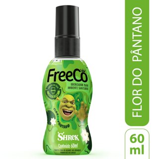 Bloqueador De Odores Sanitários - Freecô Shrek  Flor do Pântano 60ml em Oferta na Shopee