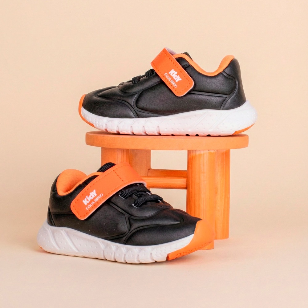 Tênis Infantil Menino Kidy Original Baby Primeiros Passos Conforto Macio Equilíbrio Anatômico 