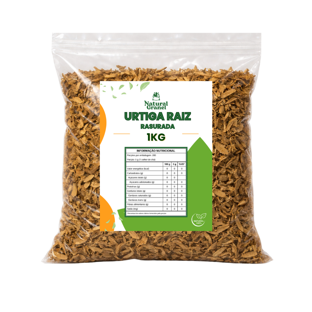 Urtiga Rasurada Chá Natural Raiz de Urtica Dioica Pura Desidratada 1kg 500g em Oferta na Shopee