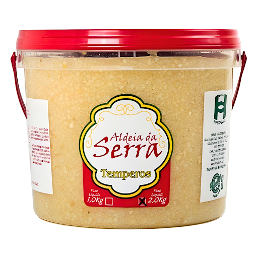 Alho Puro Triturado Sem Sal 2kg Aldeia Da Serra em Oferta na Shopee