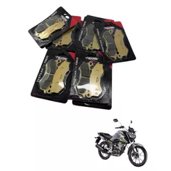 kit 10 Pares de PASTILHAS DE FREIO Cg Titan Fan Start 160 2014-17 Titan 150