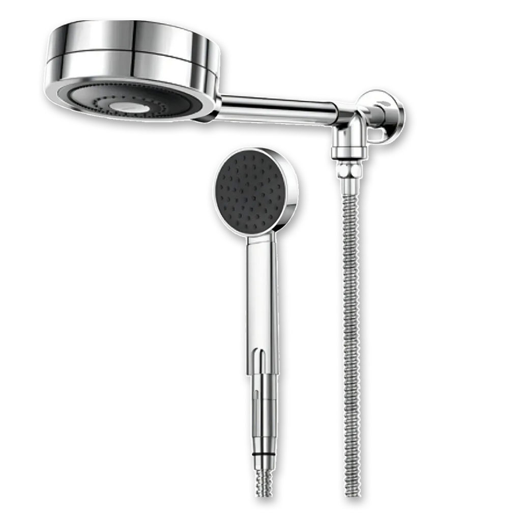 Chuveiro DOCOL TechnoShower Cromado com Desviador Ducha Manual Alto Padrão 90015116006
