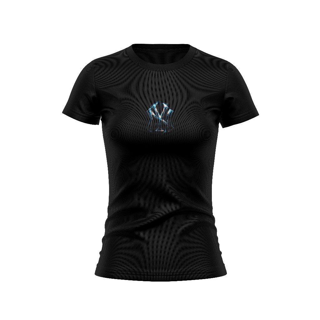 Camiseta Feminina Beisebol New York Yankees Algodão Premium
