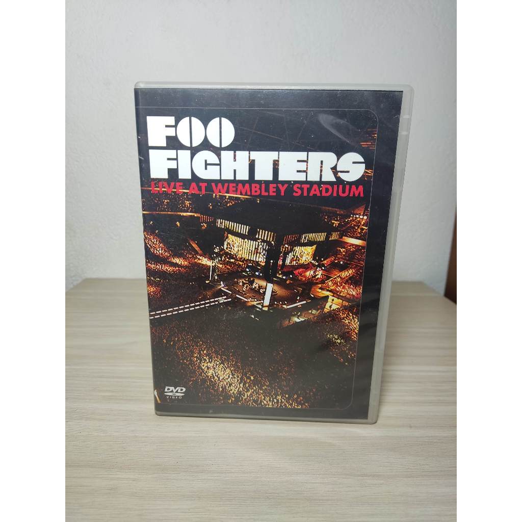 DVD - Show Foo Fighters - Live At Wembley Stadium, usado, em bom estado de conservação