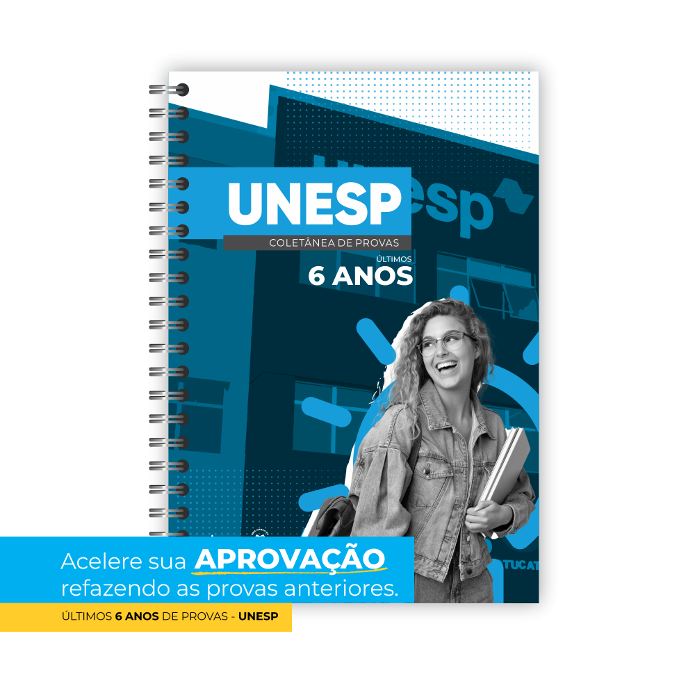 Apostila UNESP 1ª Fase – Provas Oficiais dos Últimos 6 Anos com Gabaritos 272 páginas
