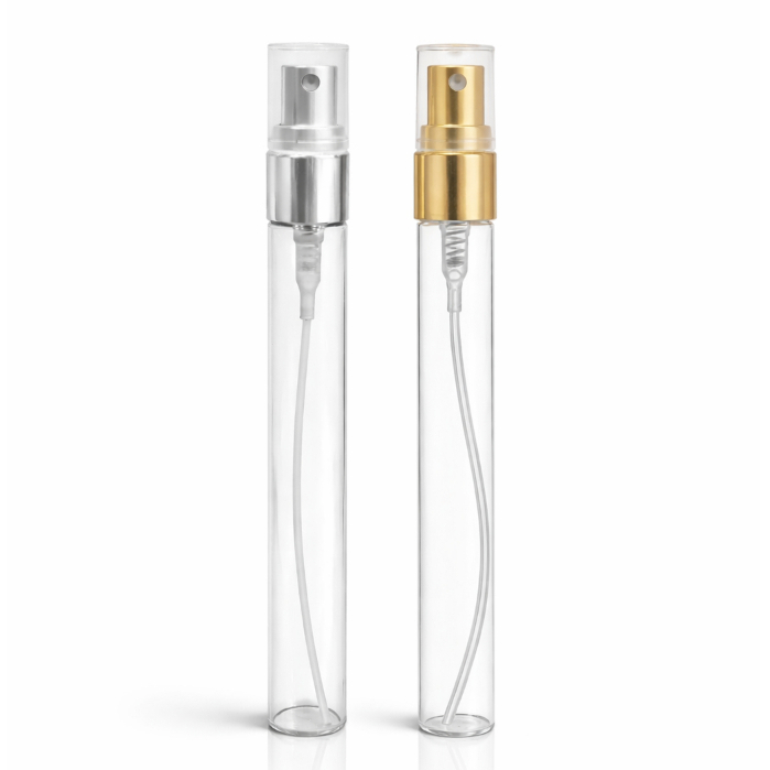 Provador Vidro 10ml Válvula Spray Cilíndrico Flaconete em Oferta na Shopee