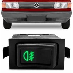 Interruptor Botão Farol Milha Auxiliar Gol Parati Saveiro Quadrado