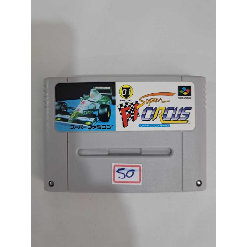 Super F1 Circus - Famicom  Super Nintendo - JP Original ( USADO )
