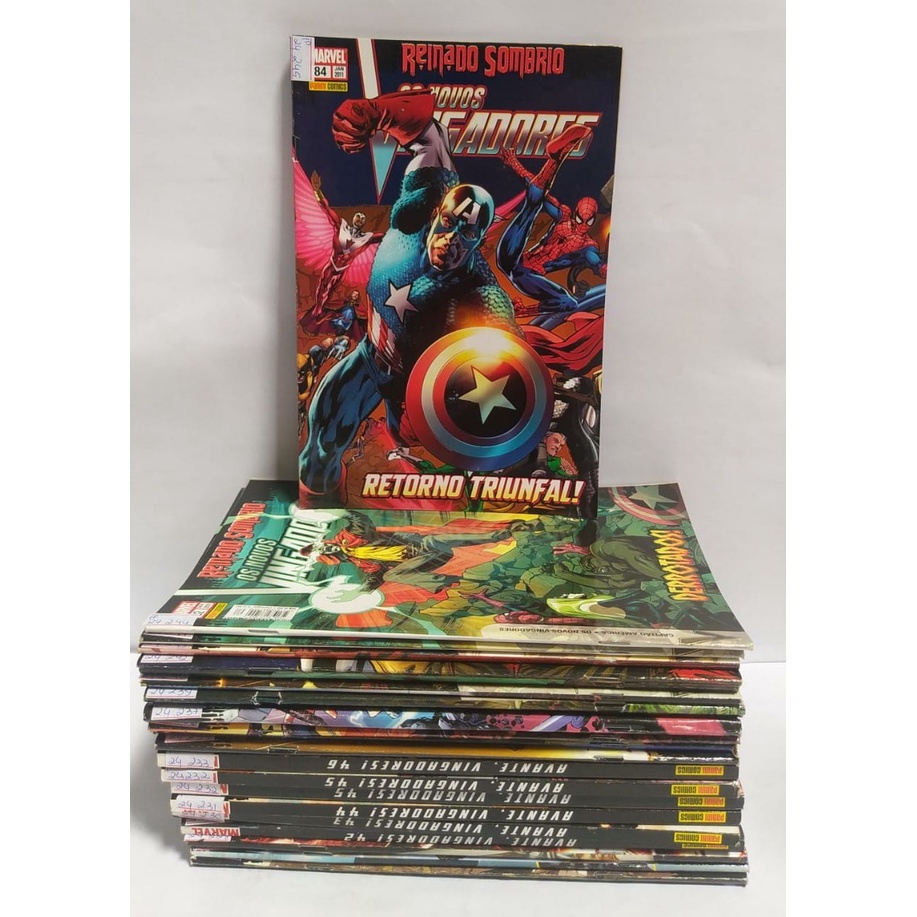 Os Novos Vingadores - Reinado Sombrio / Invasão Secreta / A Essência do Medo