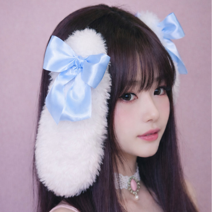 Orelhas de Pelúcia Cinnamoroll Kawaii Cosplay Anime Softgirl