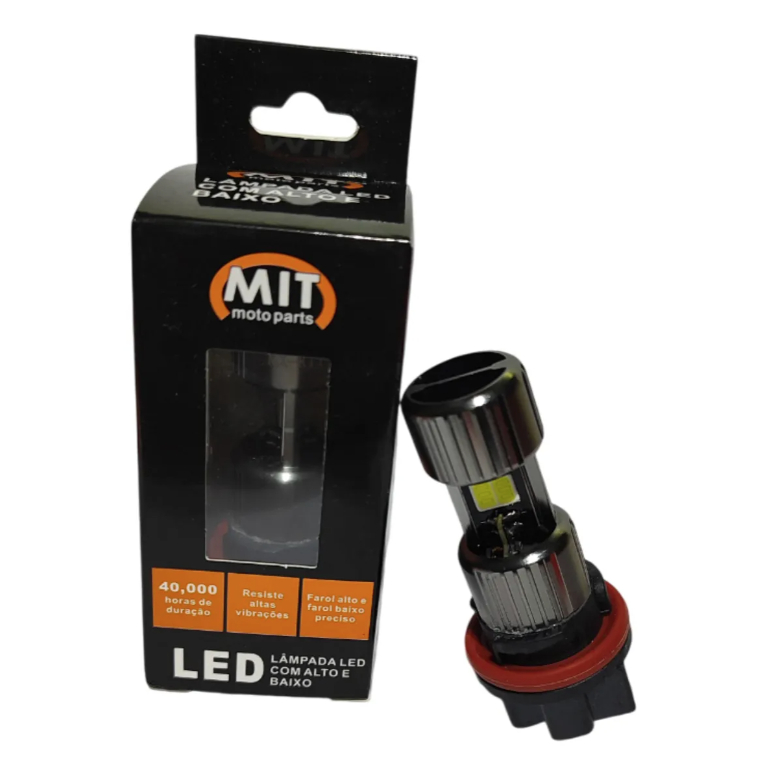 Lâmpada Farol Led Alto E Baixo HS5 12V Compatível PCX 150 Lead 110 Moto Honda Alto Brilho em Oferta na Shopee