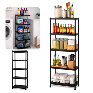 Estante Prateleira Modular Multiuso Organizadora Plástico Reforçado Unishop 5 Andares