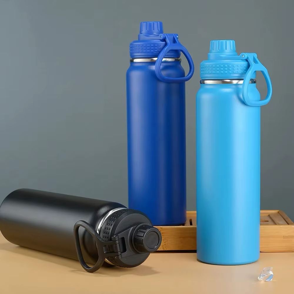 Garrafa Térmica Aço Inox Linha Esportiva Premium - Conserva Quente e Frio em Oferta na Shopee