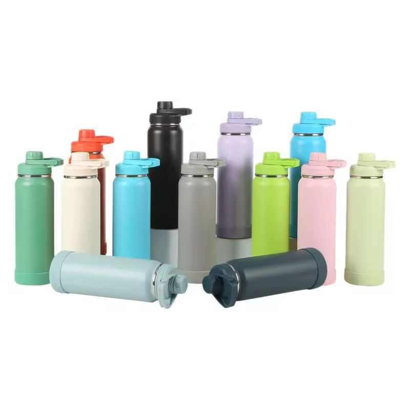 Garrafa Térmica Aço Inox com Base Antiderrapante da Mesma Cor em Oferta na Shopee