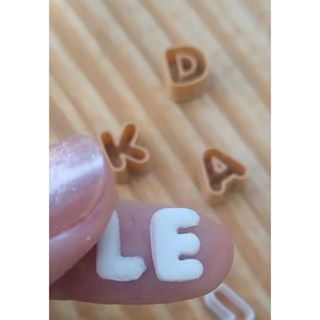 Cortador alfabeto 26 Letras  pasta americana cerâmica biscuit em Oferta na Shopee