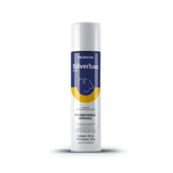 Spray Silverbac Prata 500 mL MataBicheiras Aerossol