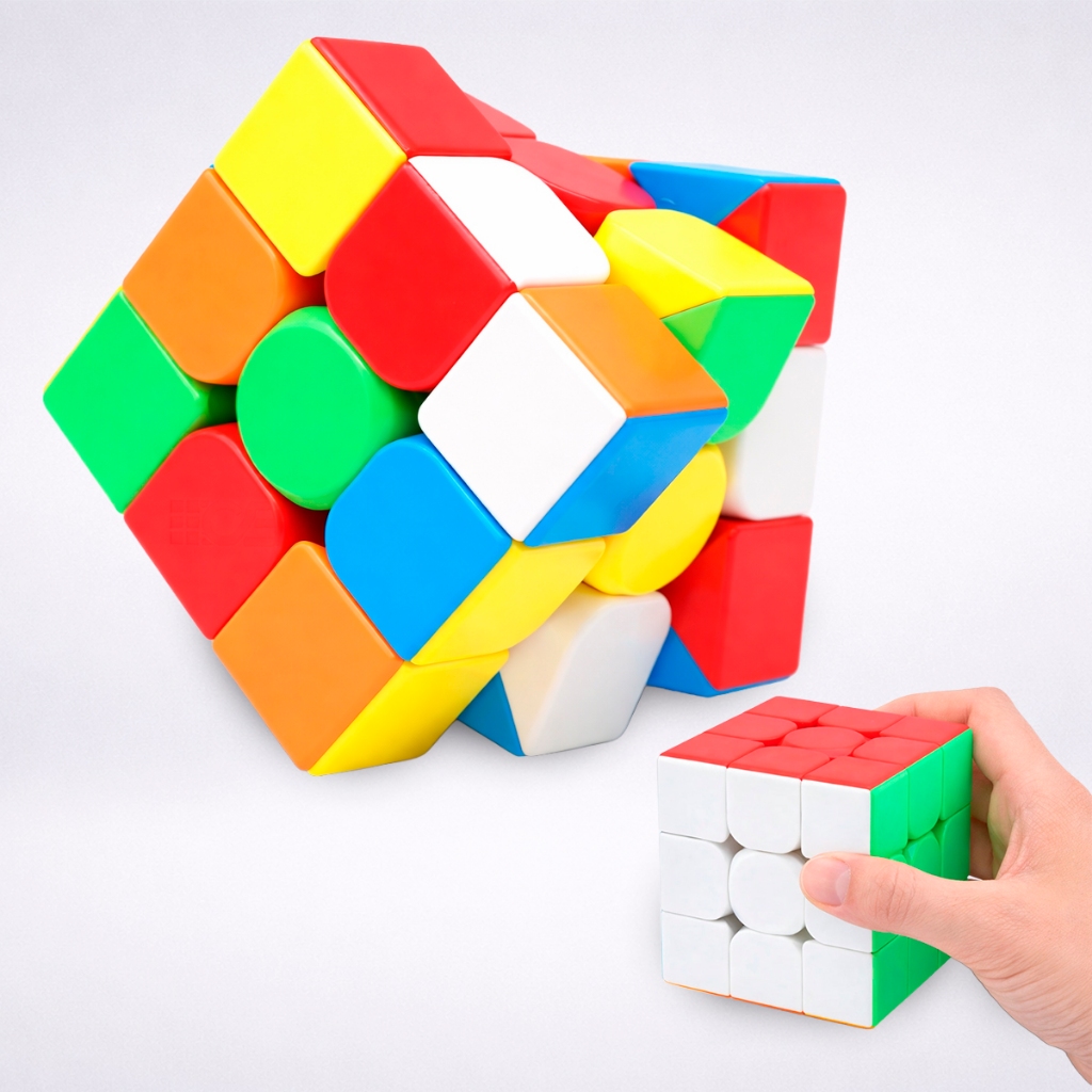 Cubo Magico 3x3x3 Profissional Moyu Brinquedos Anti-stress Antitravamento