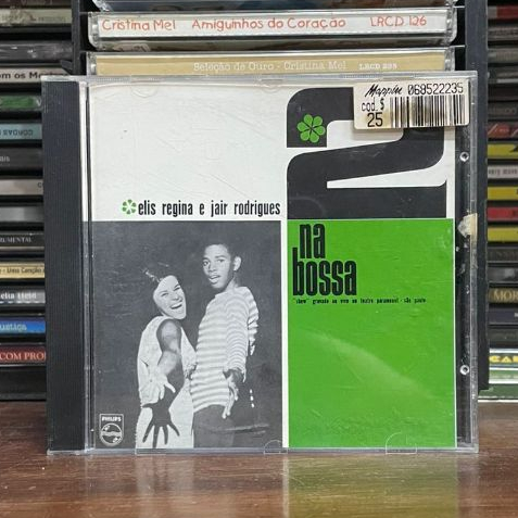 CD ELIS REGINA E JAIR RODRIGUES - 2 NA BOSSA