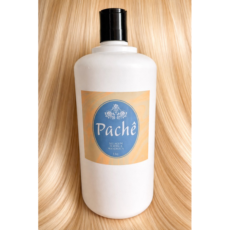 Selante Térmico Capilar Pachê Mandioca 1 kg/ Escova Progressiva.