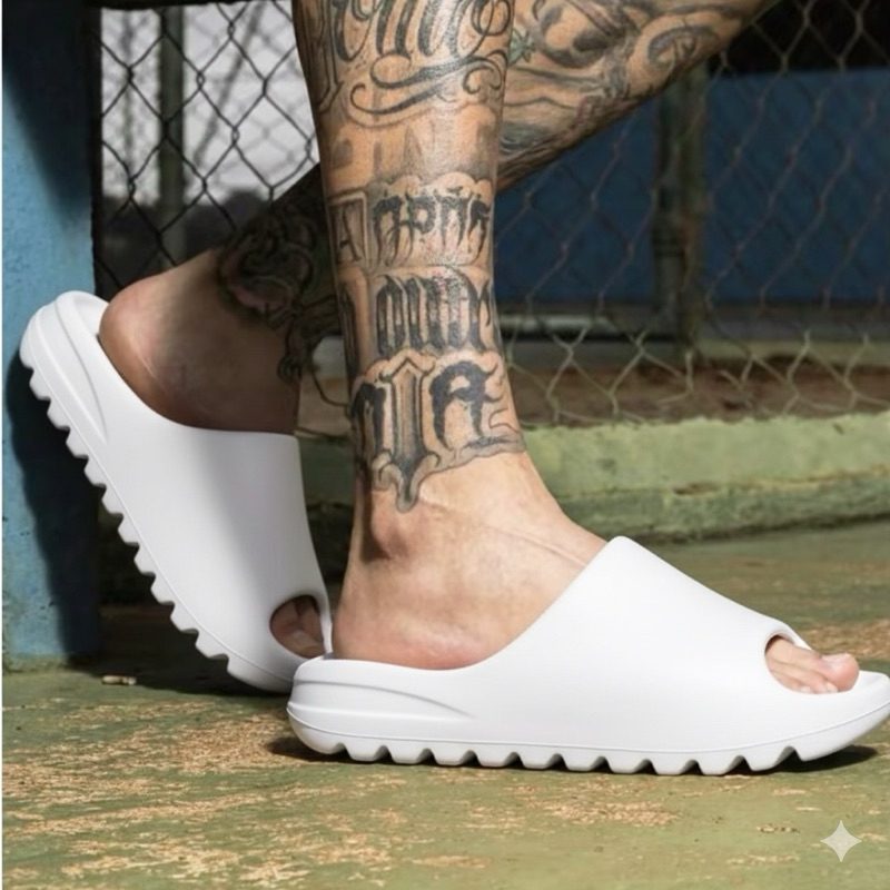 chinelo slide yzy moderno e confortável