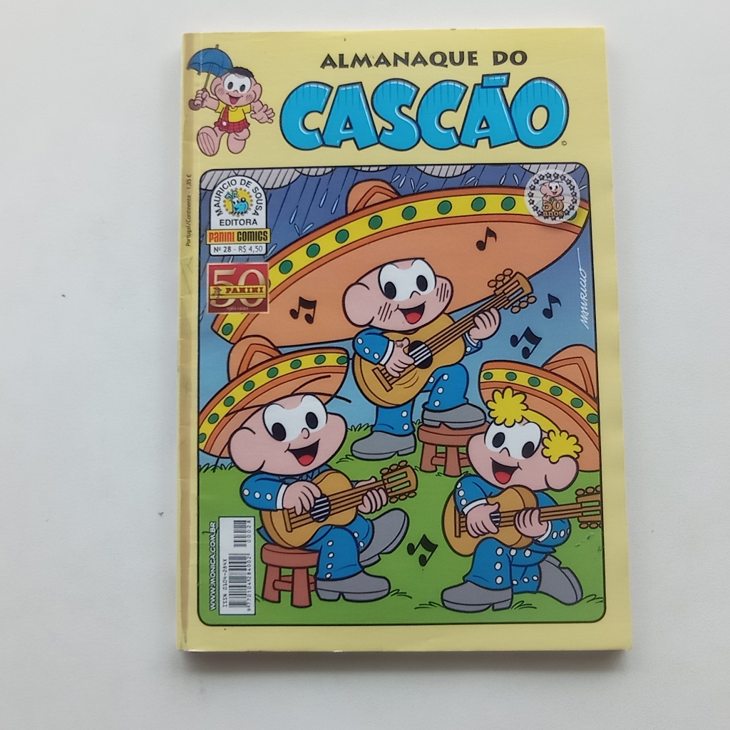 Almanaque do Cascão nº 28 - Turma da Mônica - Ed. Panini - 2011 #2