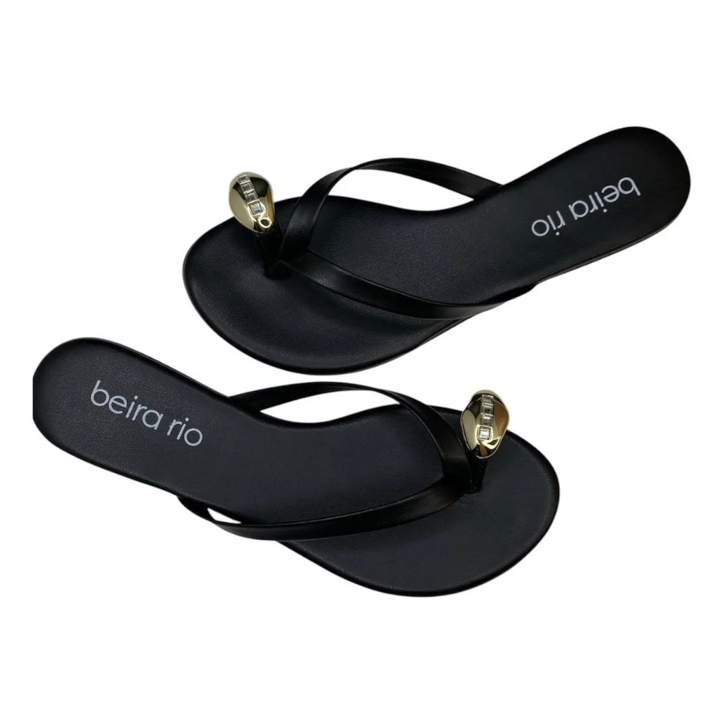 Chinelo Beira Rio Rasteira De Dedo 8384.767 em Oferta na Shopee