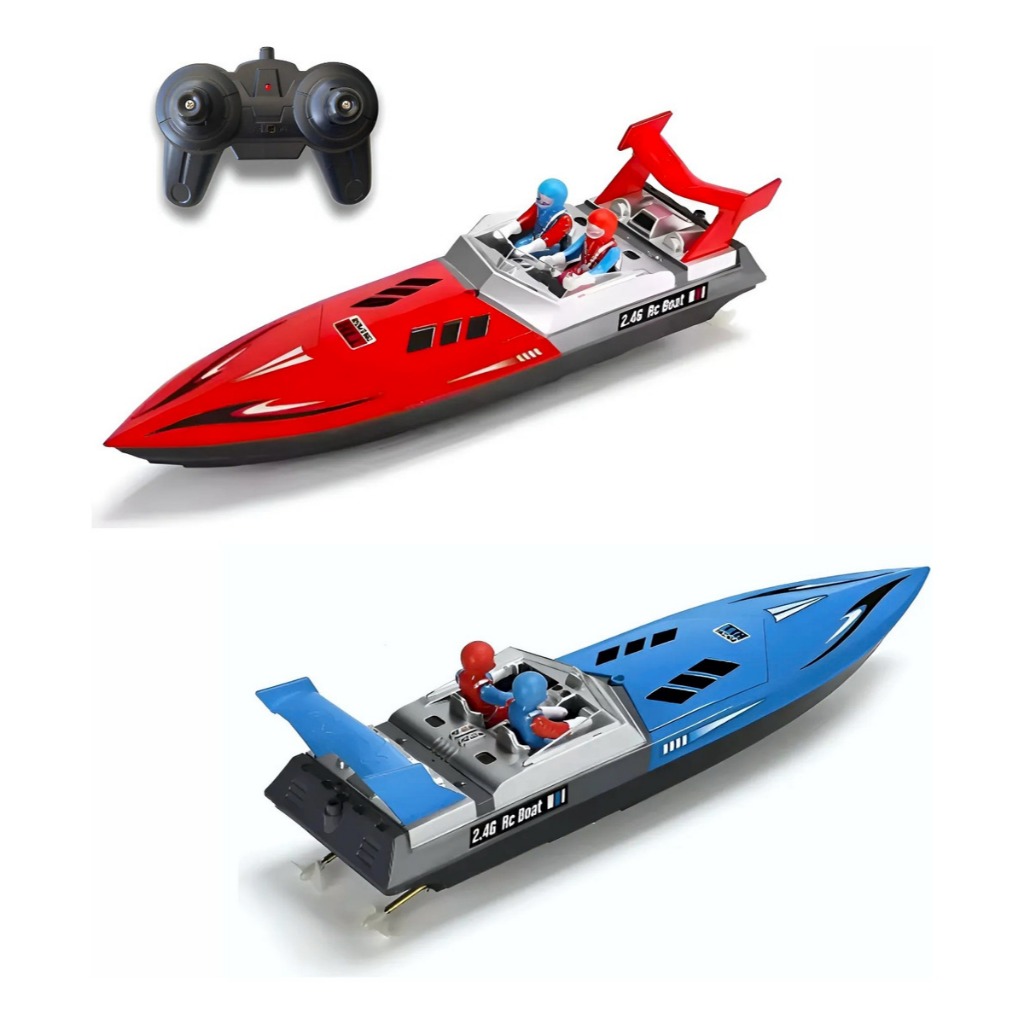 Lancha Barco Rowing H11 35km/h Controle Remoto 2.4gh Bateria Completo - no Brasil