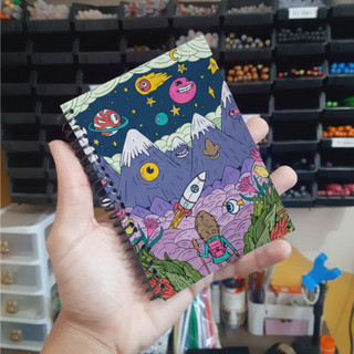 Caderno A6 /pontilhado/quadriculado/pautado/Shetchbook/bloco de anotação/ Caderno de desenho
