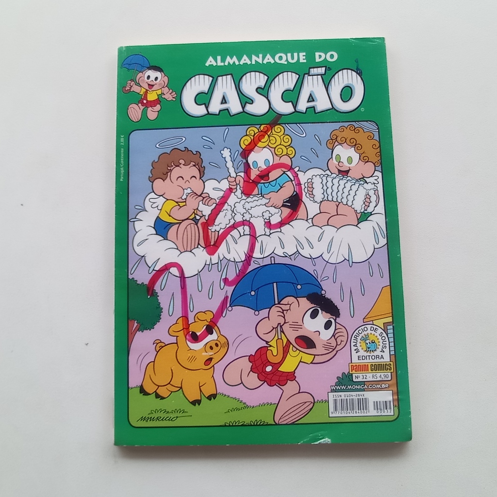 Almanaque do Cascão nº 32 - Turma da Mônica - Ed. Panini - 2012