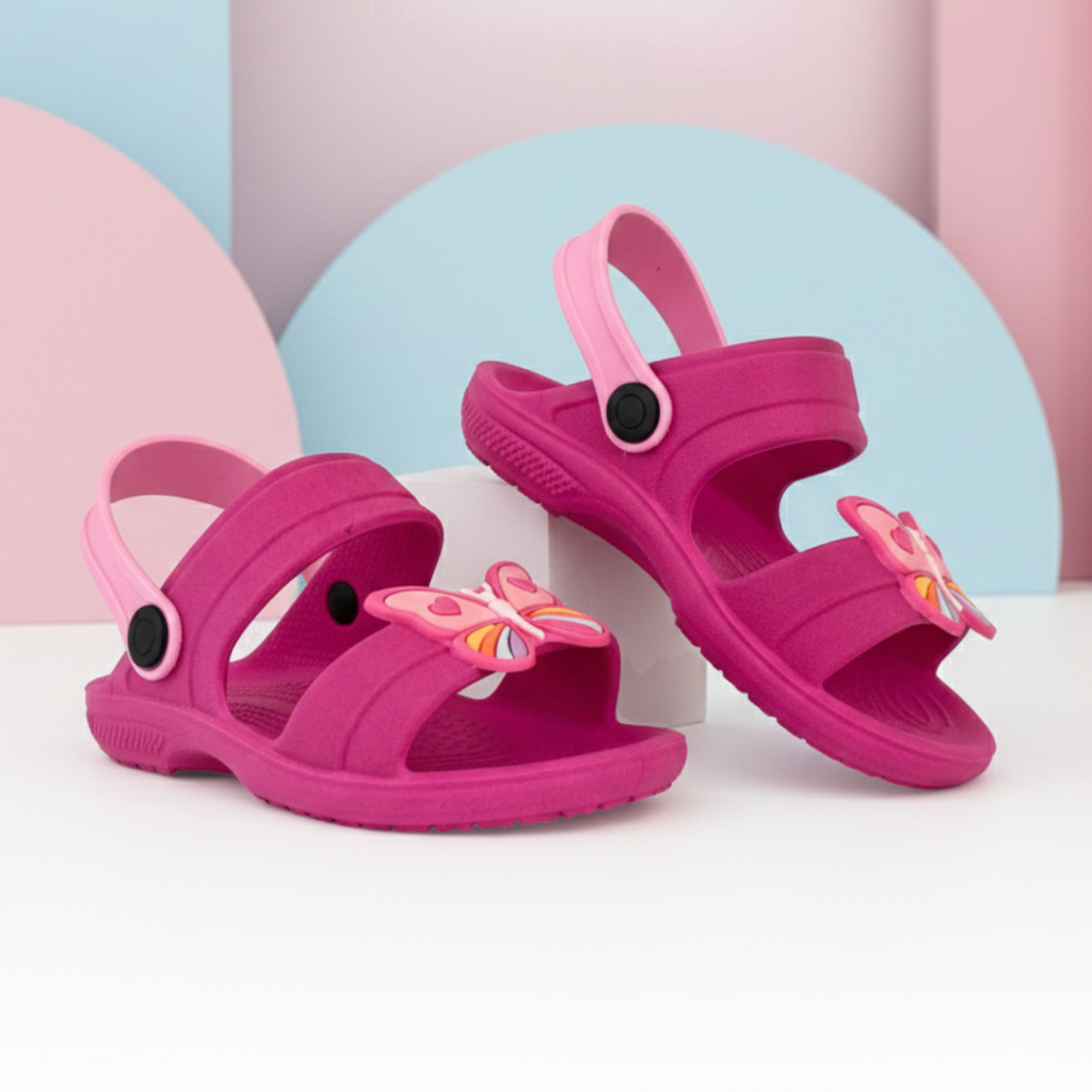 Papete Sandália Infantil Menina Delicada com Enfeite – Confortável e Segura em Oferta na Shopee