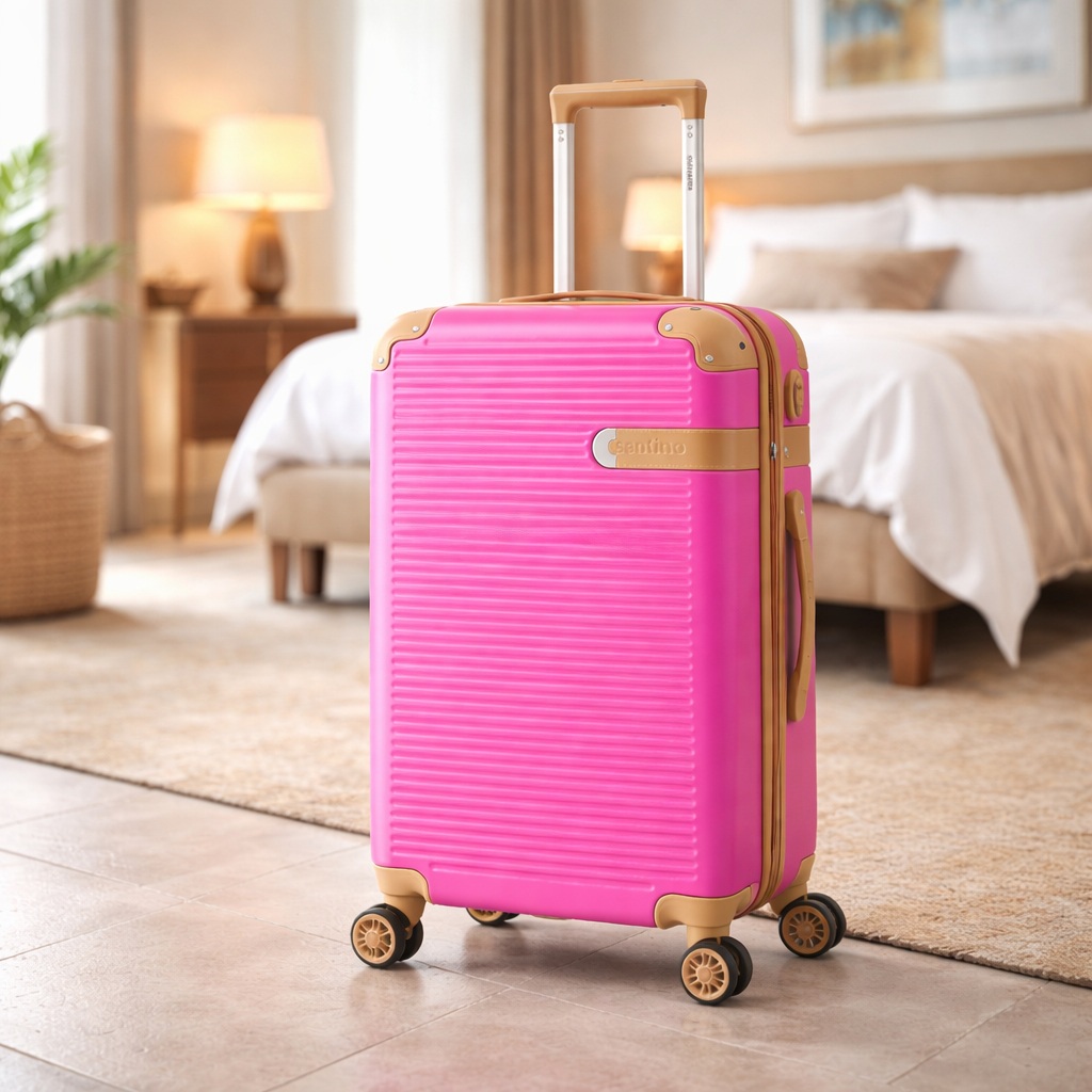 Mala Viagem Férias 30 Kg - Mala Padrão Anac Cadeado Tsa - Mala Original Santino Desconto!