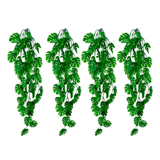 4 Pendentes Costela de Adao Pendurada Verde Artificial Parede Varanda p/ Decoracao em Oferta na Shopee