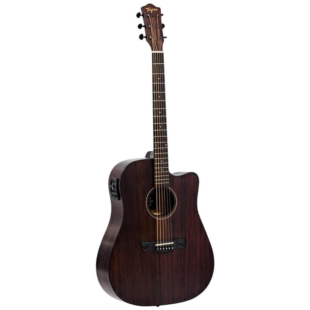 Violão Tagima Kansas Elétrico Gran Reserva Aço em Oferta na Shopee