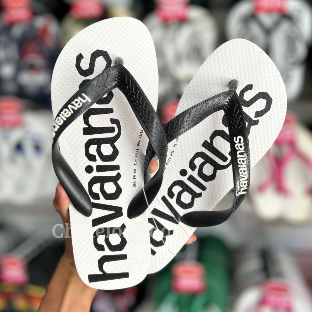 Chinelo Havaianas MASCULINA Logo MANIA em Oferta na Shopee